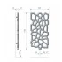 Дизайн-радиатор Varmann Diagram 1180x600 бежевый RAL 1014 Дизайн-радиатор Varmann Diagram 1180x600 бежевый RAL 1014