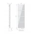 Дизайн-радиатор VARMANN Solido Glass 1520x450 DL панель из закаленного стекла с нанесением рисунка, с нижним левым подключением Дизайн-радиатор VARMANN Solido Glass 1520x450 DL панель из закаленного стекла с нанесением рисунка, с нижним левым подключением